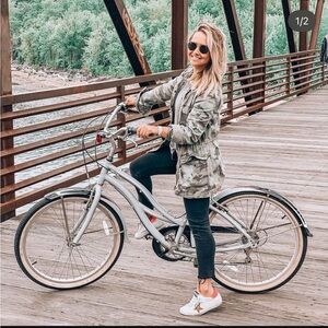 Billabong Camo Distressed Jacket